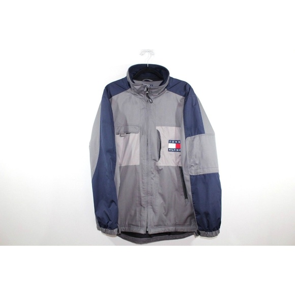 Vintage 90s Tommy Hilfiger Mens Out Color Jacket L